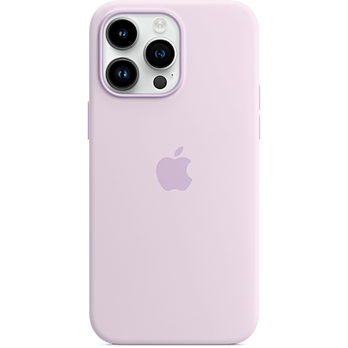 Apple Silikon Case iPhone 14 Pro Max Flieder