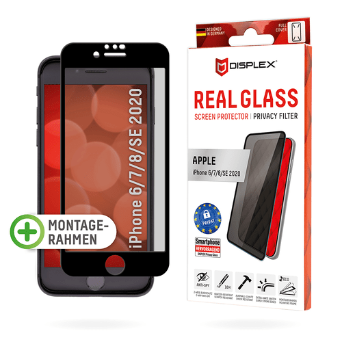 Displex Privacy Glass FC Apple 6/7/8/SE(2020) Transparent