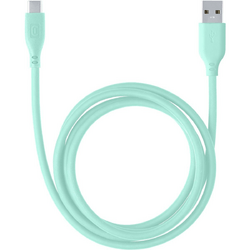 Cellularline Soft Data Cable USB-A/ Typ-C 1,2m Grün