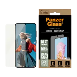 PanzerGlass All-in-One Displayschutz Samsung Galaxy S25 | S24 | Ultra Wide Fit