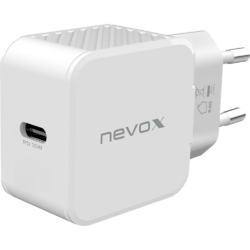 Nevox USB PD Type C Ladegerät 30 Watt Weiß
