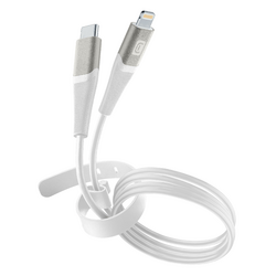 Cellularline S.p.A. Pro+ Data Cable Belt USB Typ-C/ Apple Lightning