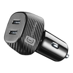 Cellularline S.p.A. USB Car Charger Multipower Duo 40W