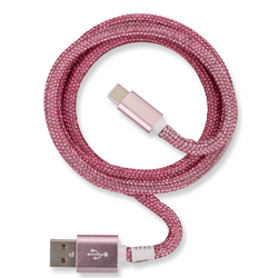 Peter Jäckel Glamour USB Data Cable Typ-C mit Sync- und Ladefunktion