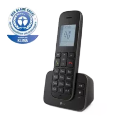 Telekom Sinus A 207 Schnurloses Analog-Telefon Schwarz