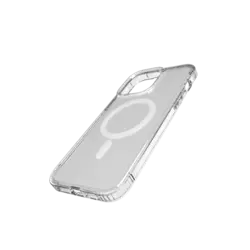 Tech21 Evo Clear Case Kompatibel mit MagSafe für iPhone 14 Pro Max Transparent