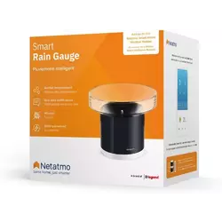 Netatmo Regenmesser Schwarz