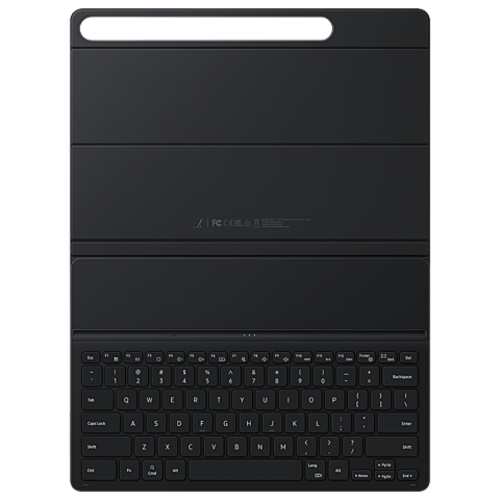 Samsung Galaxy Tab S9+ Book Cover Keyboard Slim Schwarz
