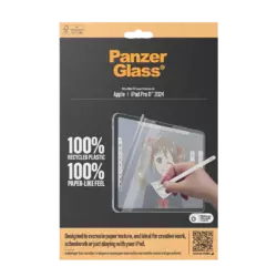 PanzerGlass GraphicPaper Displayschutz iPad Pro 11'' (2024) | Ultra-Wide Fit
