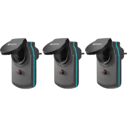 GARDENA smart Power Zwischenstecker 3er Set Grau