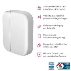 SmartHome Tür-/Fensterkontakt magnetisch Weiß