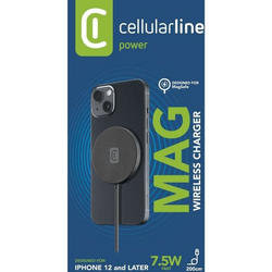 Cellularline MagSafe Wireless Charger Mag Schwarz