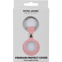 Peter Jäckel Protect Cover AirTag Leather Rosa