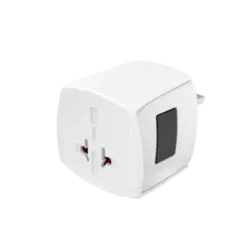 Hama Weltreiseadapter "MUV Micro", 2-polig Weiß