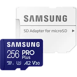 Samsung microSD Card PRO Plus (2023) 256 GB Blau