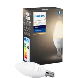 Philips Hue White E14 Einzelpack Weiß