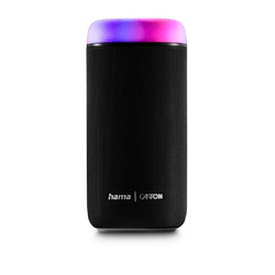 Hama Bluetooth®-Lautsprecher Glow Pro wasserfest IPX4 5 Licht-Modi 30W SW