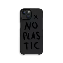 agood Back Case No plastic iPhone 14 Charcoal Black