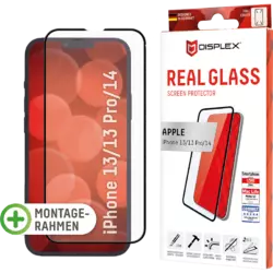 Displex Real Glass FC für Apple iPhone 14, 13, 13 Pro