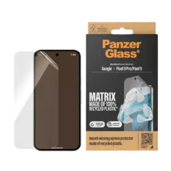 PanzerGlass Film Screen Protector Google Pixel 9 | 9 Pro | Ultra-Wide Fit w. EasyAligner