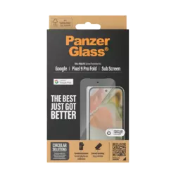 PanzerGlass Screen Protector Google Pixel 9 Pro Fold | Ultra-Wide Fit