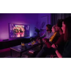 Philips Tischleuchte Hue Play Lightbar mit Netzteil Schwarz