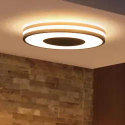 Philips Hue White Ambience Being Deckenleuchte inkl. Dimmschalter Weiß