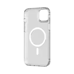 Tech21 Evo Clear Case Kompatibel mit MagSafe für iPhone 14 Plus Transparent