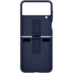 Samsung Silicone Cover with Ring Flip 4 Navy