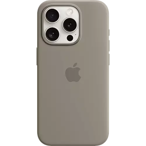 Apple Silikon Case iPhone 15 Pro mit MagSafe