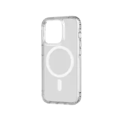 Tech21 Evo Clear Case Kompatibel mit MagSafe für iPhone 14 Pro Transparent