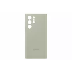 Samsung Galaxy S22 Ultra Silicone Cover Olive Green