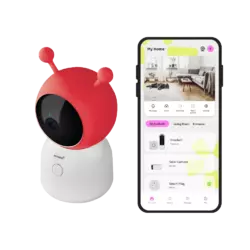 Omajin Babyphone Kamera mit 2-Wege-Audio Weiß