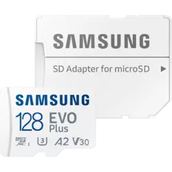 Samsung microSD Card EVO Plus 128 GB Blau