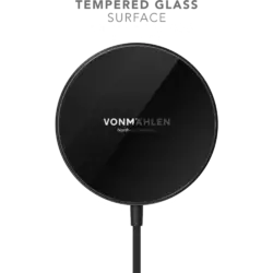 Vonmählen Aura Mini Magnetic Wireless Charging Pad Schwarz