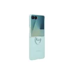 Samsung Galaxy Z Flip 7 Silicone Ring Case Mint
