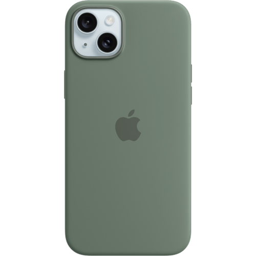 Apple iPhone 15 Plus Silikon Case Zypresse