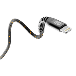 Cellularline S.p.A. Tetraforce Data Cable Strong 2m USB-A/ Apple Lightning Schwarz
