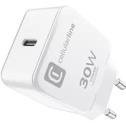 Cellularline USB Typ-C Travel Charger One 30W