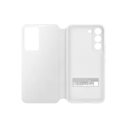 Samsung Galaxy S22 Smart Clear View Cover Weiß
