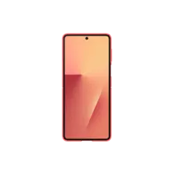 Samsung Galaxy Z Flip 7 Silicone Ring Case Red