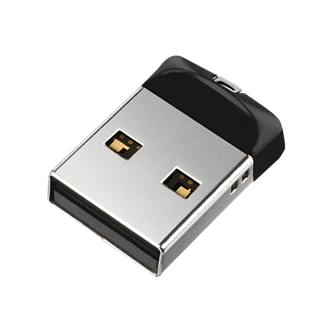 SanDisk Cruzer Fit USB 2.0 Flash Drive Schwarz