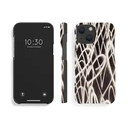 A Good Green Magenta Case für Apple iPhone 13 Mini Black White