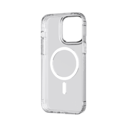 Tech21 Evo Clear Case Kompatibel mit MagSafe für iPhone 14 Pro Max Transparent