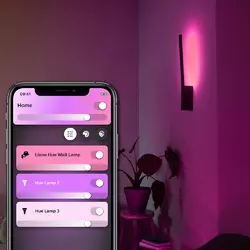 Philips Hue White & Color Ambience Liane Wandleuchte Weiß