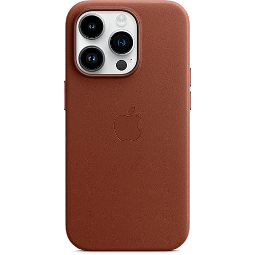 Apple Leder Case iPhone 14 Pro Max Umbra
