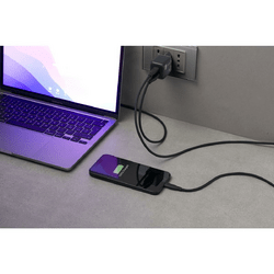 Cellularline USB Charger Multipower Micro 30W GaN 2 Ports PD Schwarz