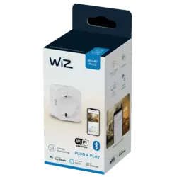 WiZ WLAN Smart Plug Powermeter Weiß