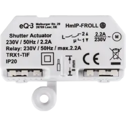 eQ-3 Homematic IP Rolladenaktor Unterputz Weiß