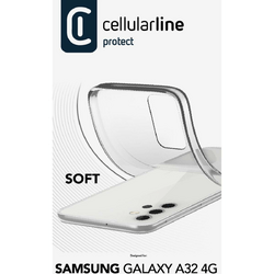 Cellularline Soft Case Samsung A32 4G Transparent